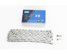Ланцюг приводний 1/2х11/128х116L 9 швидкостей, сріблястий X9 EPT