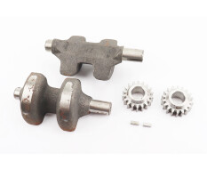 Вал балансировочный-2шт + Z-18 шестерня-2шт ZS1100