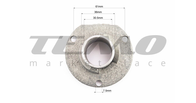 Патрон рычага выжимного подшипника 101-2 - фото 3