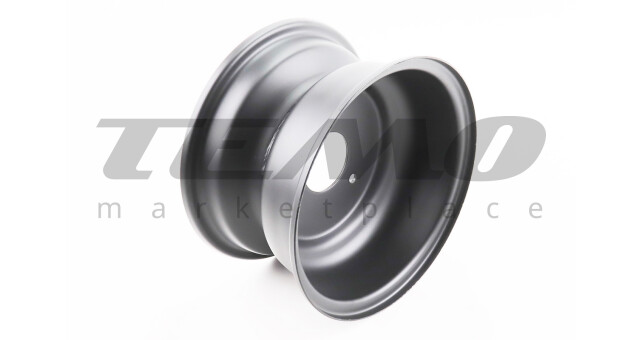 Диск стальной 8x5 d-55 3 отверстия 78 мм черный - фото 2