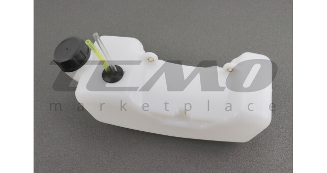 Бак паливний 1E40F-1E44F (кріплення 2отв, горловина пряма) - фото 1