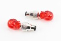 Ковпачок ніпеля "череп" 1 діод (червоний) к-кт, JY-503Z - фото 1