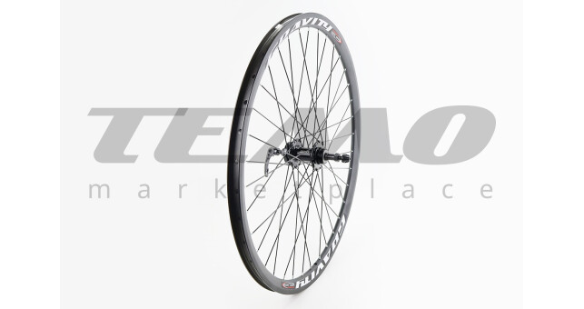 Колесо 27,5" заднє Disk-brake, обід "крапля" та втулка 14Gx36H алюмінієві NECO MS31R, під вільнобіг, кріпл. ексцентрик, "GRAVITY" - фото 1