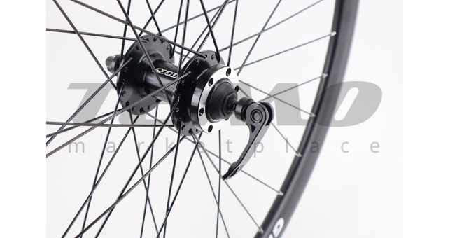 Колесо 27,5&quot; переднє Disk-brake, обід &quot;крапля&quot; та втулка 14Gx36H алюмінієві NECO MS37F, кріпл. ексцентрик, &quot;GRAVITY&quot; - фото 4