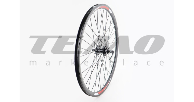 Колесо 27,5" переднее Disk-brake, обод "капля" и втулка 14Gx36H алюминиевые NECO MS37F, крепл. эксцентрик, "GRAVITY" - фото 2