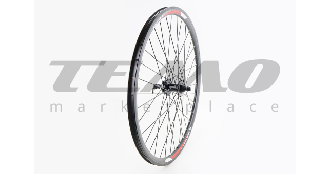 Колесо 27,5&quot; переднє Disk-brake, обід &quot;крапля&quot; та втулка 14Gx36H алюмінієві NECO MS37F, кріпл. ексцентрик, &quot;GRAVITY&quot; - фото 1