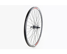 Колесо 27,5" переднее Disk-brake, обод "капля" и втулка 14Gx36H алюминиевые NECO MS37F, крепл. эксцентрик, "GRAVITY"