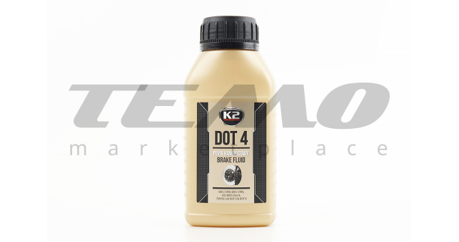 Гальмівна рідина синтетична &quot;DOT-4&quot;, 250ml - фото 1