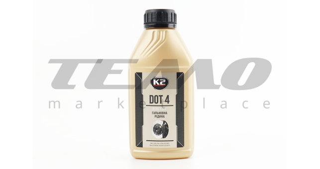 Гальмівна рідина синтетична &quot;DOT-4&quot;, 500g - фото 1