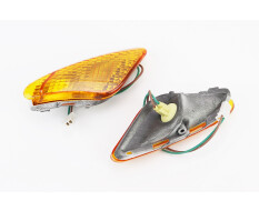 Yamaha JOG ARTISTIC повороти передні в зборі к-кт 2шт, жовті