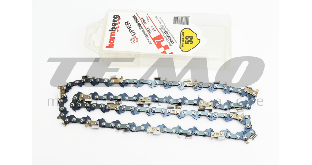 Ланцюг 3/8&quot;-1,3mm-53зв. квад. зуб (на електропилу) БЛІСТЕР - фото 1