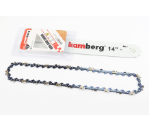 Шина 14"-1,3mm 3/8" 50зв L-39см + цепь 3/8"-1,3mm-50зв. квад. зуб, на блистере