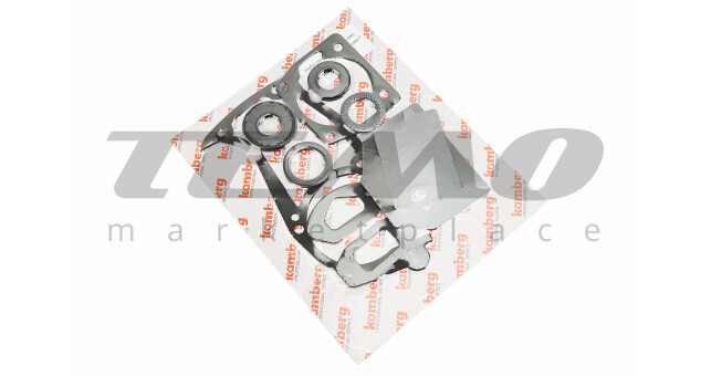 Прокладки 4500/5200/5800, к-кт 8 деталей + сальники (15x35x4,5 + 15x28x4,5), (на блистере, металичиские) - фото 2