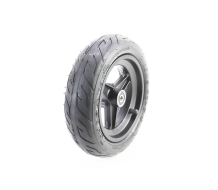 Колесо переднее 10" алюминиевое, пром-подшипники (10х30х9) 6200 2RS, под Disk-brake, Т4 (электросамокат)