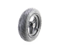 Колесо переднее 10" алюминиевое, пром-подшипники (10х30х9) 6200 2RS, под Disk-brake, Т4 (электросамокат)