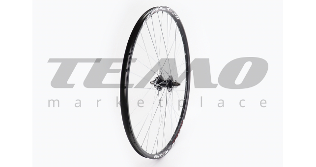 Колесо 29&quot; переднє Disk-brake, обід &quot;крапля&quot; та втулка 14Gx36H алюмінієві, кріпл. гайка, RACE29 - фото 1