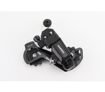 Перемикач ланцюга задній 6/7зв. кріпл. болт, чорний Tourney RD-TY200