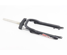 Вилка 26" амортизационная, без резьбы 1-1/8" (28,6мм), шток 240мм, с ходом 60мм, Disk-brake, чёрная N791