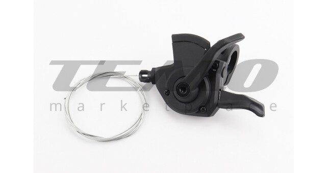 Переключатель (манетка) R8 скоростей, чёрный A3 - фото 2