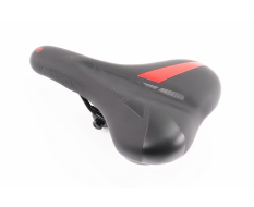 Сиденье MTB 270x160мм, чёрно-красное CPO-2032