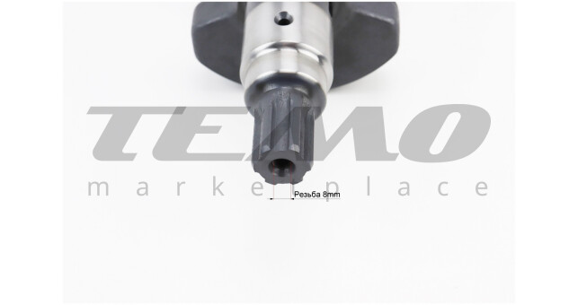 Колінвал Viper 186FA ZUBR шийки d-40 мм h-118 мм під шліц - фото 3