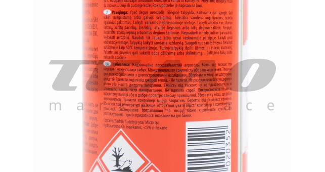 Эфир для легкого и быстрого запуска бензиновых и дизельных двигателей "SAMOSTART",  Аэрозоль 400ml - фото 3