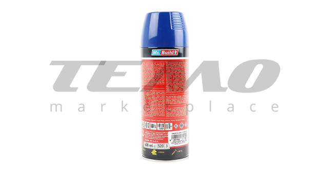 Краска акриловая №08 &quot;СИНИЙ&quot;, Аэрозоль 400ml - фото 2