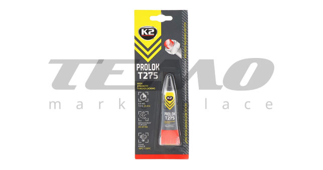 Фиксатор резьбы &quot;T 275 PROLOK HIGH STRENGTH&quot;, 6ml - фото 1
