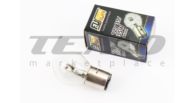 Лампа фары B35 12V 35/35W BA20D - фото 1