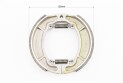 Тормозные колодки задние к-кт, 125мм (литое колесо) - фото 2