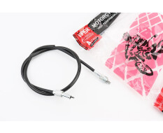 Трос спідометра (диск. гальмо-зовнішня різьба на гайці) (трос 87см; кожух 85см)