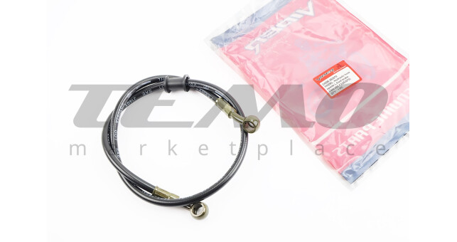 V200-F2 V250-F2 Шланг тормозной передний 76см (под болт-штуцер 10 10мм) армированный - фото 1