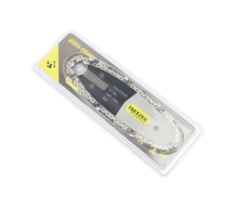 Шина 4"-1,1mm 1/4" 28зв L-14см (подходит на аккумуляторную мини-пилу) + цепь 1/4"-1,1mm-28зв. квад. зуб, на блистере