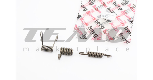 Пружина амортизатора к-кт 3шт 3800 - фото 1