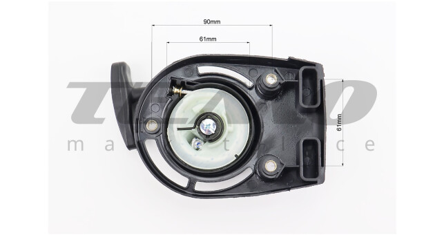 Стартер 3отв. 61,0х90,0mm "дріт - 1 зачіп" HONDA GX35 (CG438) - 4Т - фото 3