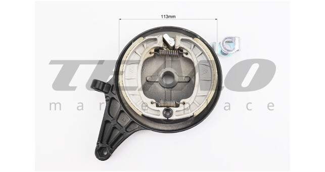 Кришка барабана гальмівного (заднього) + колодки CR-1/CR-2 - фото 4