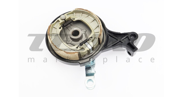 Кришка барабана гальмівного (заднього) + колодки E-Delta - фото 2