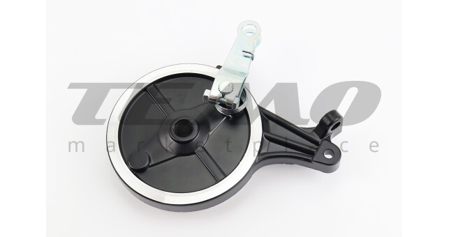 Кришка барабана гальмівного (заднього) + колодки E-Delta - фото 1