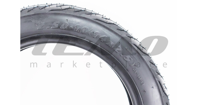 Шина 10"х2.50 безкамерна Mini - фото 2