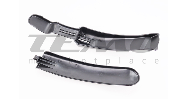 Крила пластмасові 24-26&quot; MTB, чорні JK5142 PM04 - фото 2