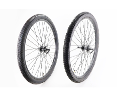 Колеса 29" переднє+заднє, з шинами KENDA, Disk-brake, обід алюм., втулка 14Gx36H, під вільнобіг, кріпл. ексцентрик