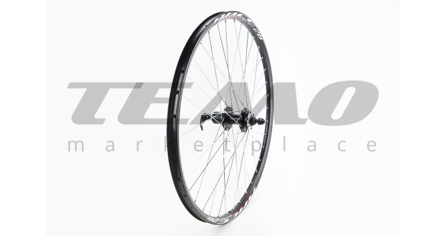 Колесо 26&quot; заднє Disk-brake, обід &quot;крапля&quot; та втулка 14Gx36H алюмінієві, під касету 8-9зв, кріпл. ексцентрик, &quot;RECE26&quot; - фото 1