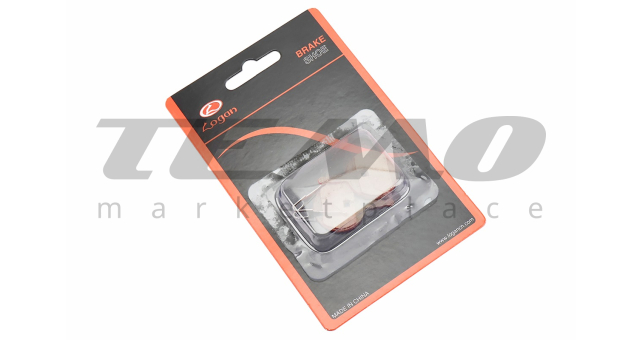 Тормозные колодки Disk-brake (Avid Ball Bearing 5), красные YL-1018 - фото 1