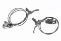 Тормоз Disk-brake передний (F160/R140мм)+задний (F180/R160мм) в сборе, диски 160мм, крепл. 6 болтов, чёрный - фото 2