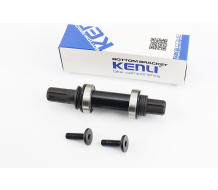 Каретка "шліци BMX 8T-19мм" 150мм, 2 пром-підшипники (19*37*9), KL-06D (Spanish Type)