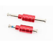 Пеги для самоката 50 мм Hipe-X, алюминиевые, красные, к-кт