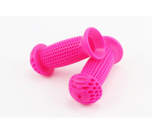 Ручки руля CHILD 95мм, розовые FL-231