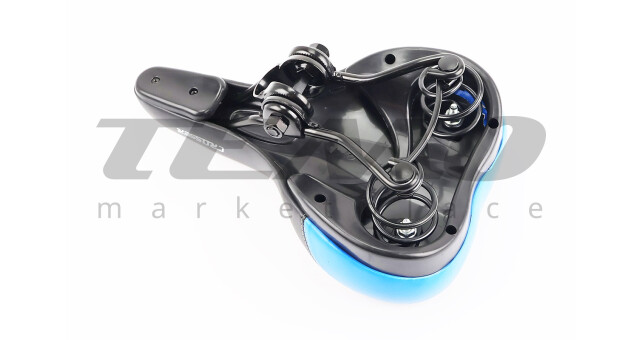 Сидіння ХВЗ/Gamma 265x170мм чорно-синій - фото 2