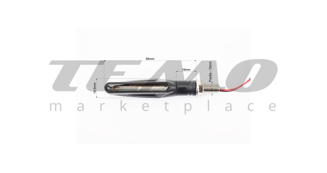 Поворот діодний LED ТОНКИЙ, 2шт - фото 2