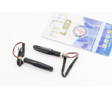 Поворот діодний на гнучкій ніжці LED ТОНКИЙ "секвентальний", 2шт, тип 2